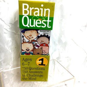 Brain Quest Learning Card Game 1st Grade Age 6-7  Back to School  NWT